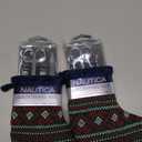Pack Of 2 Nautica Nail Grooming Kit for Men - Complete Set in a Christmas Stocking | 4 Premium Quality Tools for a Well-Groomed Look, Green/Red