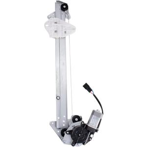 TRQ Rear Right Power Window Regulator & Motor Assembly Passenger Side Compatible with 2017-2022 Honda CR-V