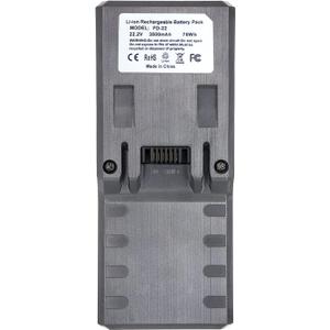 3.5Ah Replacement diek Battery, Compatible with Deik Vacuum Models MT-1616 MT-1206 ZB-1516 Cordless Vacuum Cleaner, Li-Ion 22.2V Battery