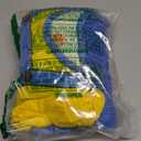 UNIVERSAL Minions Girls 2 Piece Long Sleeve Glitter Tulle Dress and Footed Stockings for Toddlers (Blue/Yellow)