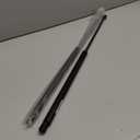 27 Inch 124lb/550N Gas Spring Gas Shock Strut Gas Struts Lift Supports with L-Type Mounts for Boat Cover RV Bed Storage Heavy Duty Tool Box Lid Cabinet Trap Door Trailer Floor Hatch Set of 2 (676mm)