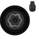 E-Wheel Locking Nut Key Compatible with Toyota Models, Lexus, Tacoma, Wheel Lock Nut Socket Adapter, Anti-Theft Lug Removal Tool, Socket Remover Hand Repair Tool