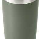 SUNWILL Travel Coffee Tumbler 20 oz, Insulated Mug with Lid, Stainless Steel Iced Cup for Outdoor, Powder Coated Camp Green