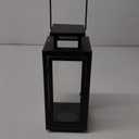 Black Lanterns Decorative Indoor, Tempered Glasses : 1ft