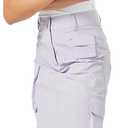 Forever 21 Women's Cargo Midi Skirt (Purple, XS)