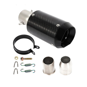 TBVECHI Motorcycle Carbon Fiber Exhaust Muffler