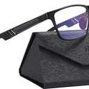 Blue Light Blocking Glasses Metal Frame for Men/Woman Gaming Computer Screen Glasses