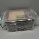 Cigar Humidor Cabinet with Electric Humidifier Precision Humidity Control Digital Display Double-Layer Cedar Shelves Glass Top Accessory Drawer, 65-Cigar Capacity, Father's Day Gift for Men (Brown)