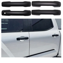Kolya Compatible with 2025 Toyota 4Runner Accessories Door Handle Cover for 2022 2023 2024 2025 Tundra Accessories for 2024 2025 Tacoma Accessories (Matte Black with Smart Keyhole)