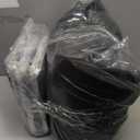 96 Pack Allxinlog Absorb the echo Acoustic Foam Panel Wedge Studio Soundproofing Wall Tiles 12" X 12" X 1" (96-BLACK)