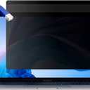 Privacy Screen Protector for MacBook Pro 15 Inch (2016-2018) Removable Laptop Privacy Screen Shield with Camera Cover