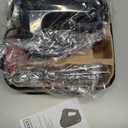 6-Speed Easy Storage Hand Mixer with 5 Attachments & Storage Case, Black (Basic)