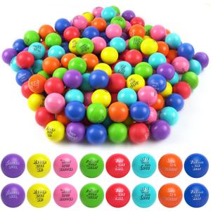Wholelovein 160 pcs Mini Motivational Foam Stress Balls with Inspirational Relief Quotes Balls Bulk for Kids and Adults Party Favors Swag Bag Stuffers