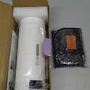 Travel Electric Kettle Portable Small Mini Tea Coffee Kettle Water Boiler, Water Heater with 4 Temperature Control,304 Stainless Steel with Auto Shut-Off & Boil Dry Protection, BPA-Free (White)