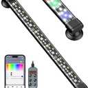 Pawfly Aquarium Light with Bluetooth for Plants, 6.5W 12 inch Full Spectrum Fish Tank Light for 13-22 inch Fish Tanks, Submersible LED Lights with App Control, Timer Modes & Adjustable Brightness