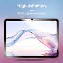NEW'C 2 Pack Designed for iPad (A16) 11th Generation 2025, iPad 10th Generation 10.9 inches 2022 Screen Protector Tempered Glass, Bubble Free, Ultra Resistant (Easy Installation Frame)