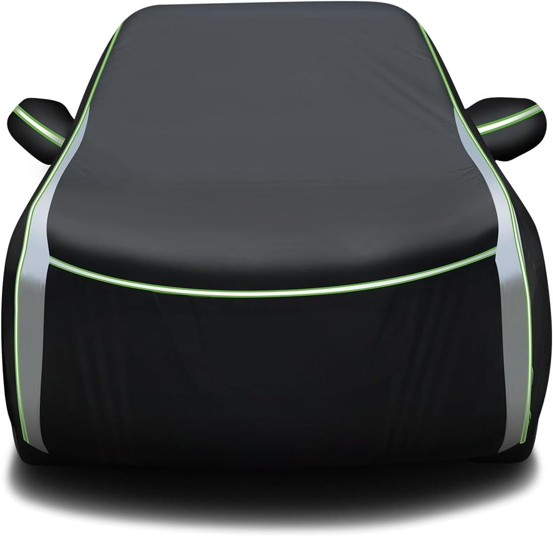 420D Waterproof Car Cover Fits for Honda CRV 1997-2025 2026, All Weather Car Cover for CR-V Accessories,with Zipper & Reflective Strips