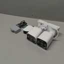 Dual Lens Outdoor Cameras 2.5K/5MP House Cameras Wired Plug-in | Wireless WiFi Camera with Audio and Video, PTZ, Auto Tracking,7/24 Recording, Color Night Vision, Cloud & SD Card Storage.