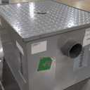 Zurn GT2700-25-3NH GT2700 3" No-Hub Grease Trap with Flow Control, 25 GPM