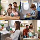 3 x Sensory Activity Ball,Sensory Activity Board 3D DIY Upgrade,Fidget Toy for Calming, Stress, Anxiety, ADHD & Autism,Kids 3+ & Adults,with 16 Strings (Green)