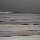 Greaton, 0.75-Inch Heavy Duty Horizontal Wooden Bunkie Board/Bed Slats, 72" x 39", Grey, Twin