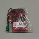 AQOTHES Pack of 2 Christmas Plaid Decorative Throw Pillow Covers Scottish Tartan Cushion Case for Farmhouse Home Holiday Decor Red and Green, 18 x 18 Inches