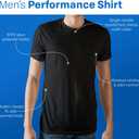 Jurassic Park Logo Performance Gym Shirt (Large, Jpa Colorful Logo)