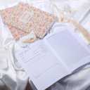 2 x Luxury Floral Reading Journal for Book Lovers - 60 Review Pages, Lay-Flat Binding,100 GSM Paper, Reading Tracker, Size A5 (5.8 x 8.3 inches), 145 Pages