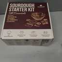 Superbaking Sourdough Starter Kit, 9" Round Banneton Bread Proofing Basket Set, Sourdough Bread Baking Supplies, Sourdough Tools with Silicone Bread Sling, Bread Making Tools, Baking Gifts