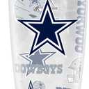 Rico Industries NFL Football Double Wall Mayhem 16oz Tritan Tumbler W Lid