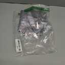 Women's Metallic Shiny Crop Top Sleeveless Drawstring Ruched Asymmetrical Hem Rave Tank Tops Clubwear XS