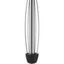 Paper Towel Holder Countertop, One-Handed Tear, Stainless Steel, Weighted Base, Silver, Paper Towel Roll Holder Stand with Ratchet Mechanism for Kitchen Bathroom Farmhouse Essentials Decor Accessories