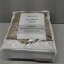 Heat Blanket 50x60 Throw,Soft Flannel & Sherpa Reversible Electric Blanket with 10 Heat Settings,12 Timer Setting and 3 Hours Auto-Shut Off,ETL Certified Machine Washable,Light Brown