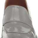 Naturalizer Women's Darry Loafer (12 Wide, Titanium Grey Patent)