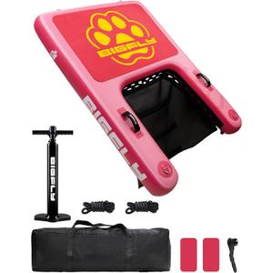 BIGFLY Inflatable Water Ramp for Dogs Pup Plank Dog Float, Large Dog Pool Float Up to 320 Pounds, Puncture-Resistant Surface