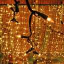 2 Pack Christmas String Lights with Built-in Timer - Total 100 LED 36ft Fairy Battery String Lights - Mini Lighting for Garden Festival Living room Xmas Tree Christmas Decorations - Warm White (Yellow)