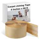 66 ft Carpet Joining Tape 4 Inches x 66 ft Carpet Seam Tape, Heat Bond Seaming, Strong Adhesion, Safe