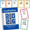MDPrints Global Gift Card Holder for Graduates - Graduation Gift Card Books, Graduation Memory Booklet, Greeting Card Organizer for Seniors