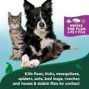 Vet's Best Natural Flea & Tick Easy Spray for Cats  Natural Flea & Tick Prevention with Cotton Spice Scent  Plant-Based Cat Spray with Essential Oils  Gentle Pest Control Formula  14 oz Bottle