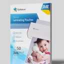 Optiazure Thermal Laminating Pouches 9"x11.5" Inches, 3mil 50Pack, Laminating Sheets, Clear, Letter Size,Office and School Supplies