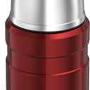 Thermos Stainless King 16 Ounce Food Jar with Folding Spoon, Cranberry