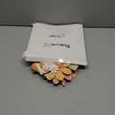 Pinkunn 12 Pcs Groovy Party Decorations Two Groovy Party Favors Bohemian Wooden Centerpieces for Tables Retro Hippie Table Decoration Rainbow Boho Daisy Table Topper for 60s 70s Birthday Ornaments