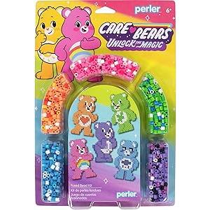 Care Bears ‘Unlock The Magic’ Perler Fused Bead Craft Kit - Makes 5 Bears  
