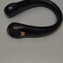 Portable Neck Fan with 6000mAh USB - Rechargeable Battery, Ultra-Light Bladeless Neck Fan LED Display, 360 Cooling Wearable Fan, 3 Speeds (Black)