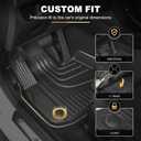 2014-2017 2018 X5 Floor Mats: AOMSAZTO All Weather Floor Mats & Cargo Liner Compatible with BMW X5 (F15) 2014-2018 | All Season Guard X5 Accessories Anti-Slip Floor Mats Cargo Liner Trunk Set