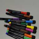 Magnetic Dry Erase Markers Fine: 12 Colors Erasable Whiteboard Markers Fine Point with Eraser Cap, Low Odor White Board Dry Erase Pens Fine Tip for Kids & Teachers, Home, Office and School Supplies