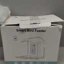 Bird Feeder with Camera, 4K HD AI Birds Species Identification Cam, Smart Bird Camera with Solar Powered, Auto Capture & Instant Notifications, Ideal Present for Family and Birds Lovers (Green01)