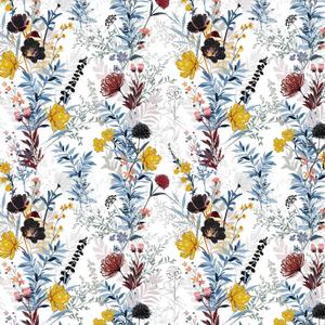 Timeet Peel and Stick Wallpaper Floral Wallpaper 17.3" x 200" Boho Vintage Flower Wall Paper Self Adhesive Removable Contact Paper Vinyl for Bedroom Cabinet Shelf Decor