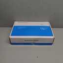 Touchless Bathroom Faucet Touchless Bathroom Sink Faucet with Control Box, Automatic Sensor Vanity Faucets and Temperature Mixer Hole Cover Plate for Easy Installation (Waterfall, Gold)