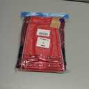 Kuoser Dog Jacket, Winter Dog Coats for Medium Dogs, Reflective Doggie Cold Weather Coats Pet Clothes, Puppy Snow Jacket for Frech Bulldog, Boston Terrier, Red L (L (Chest Girth: 20.5-24.4''))